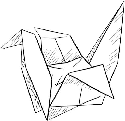 Paper Crane Designed by brgfx